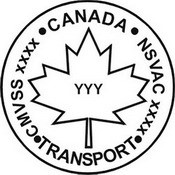 Transport Canada’s National Safety Mark logo, a maple leaf inside a circle